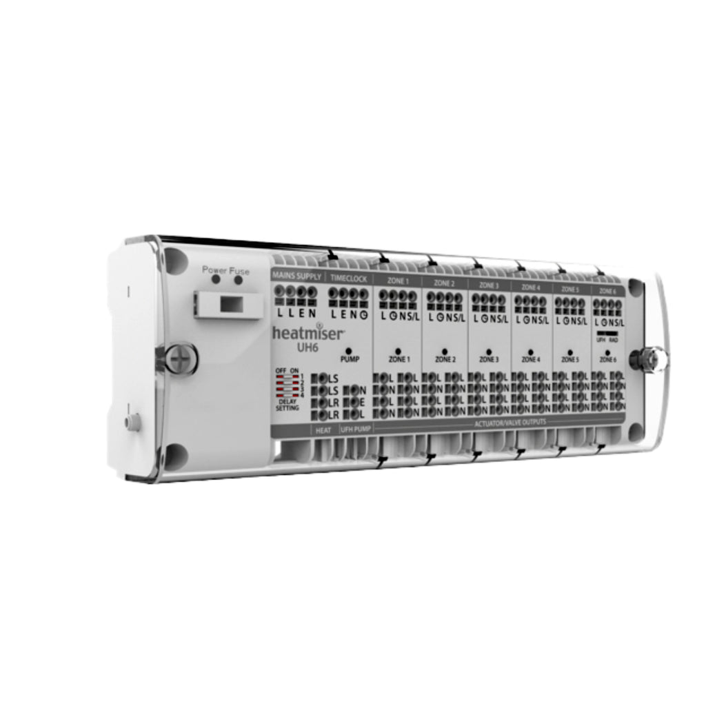 TX-UH6 | Heatrmiser 6 Zone Wiring Centre  UH-6