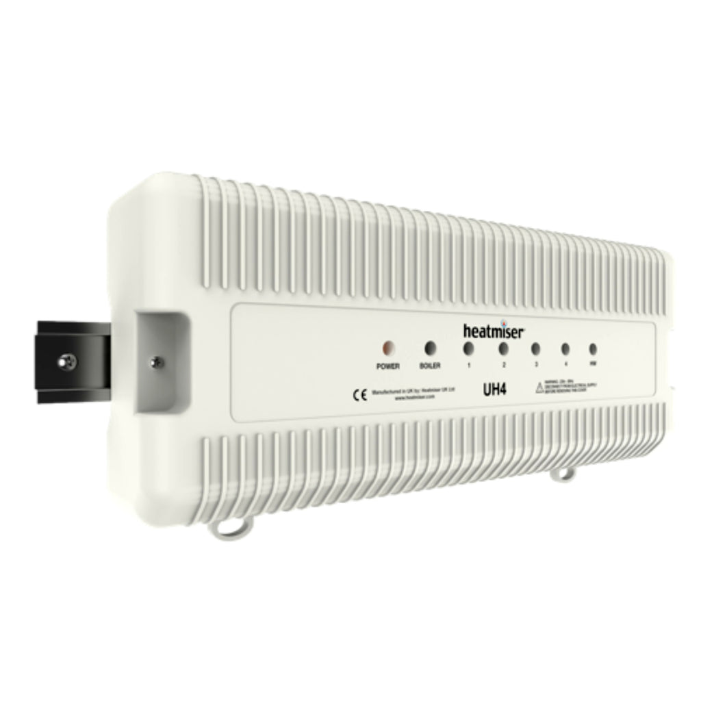 TX-UH4 | Heatmiser 4 Zone wiring Centre