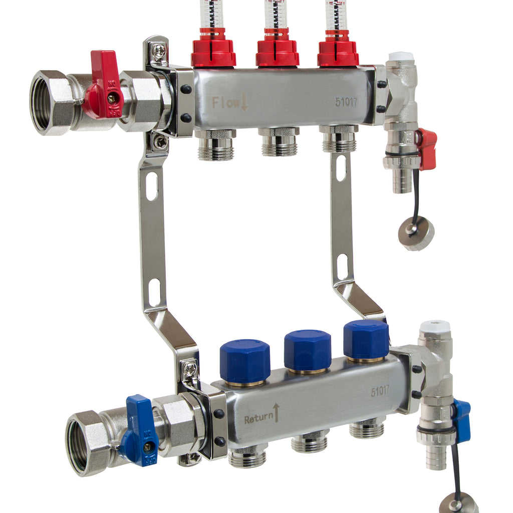 MANA452003 | Reliance 1" UFH Manifold Kit 3 Port