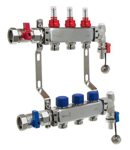 MANA452003 | Reliance 1" UFH Manifold Kit 3 Port