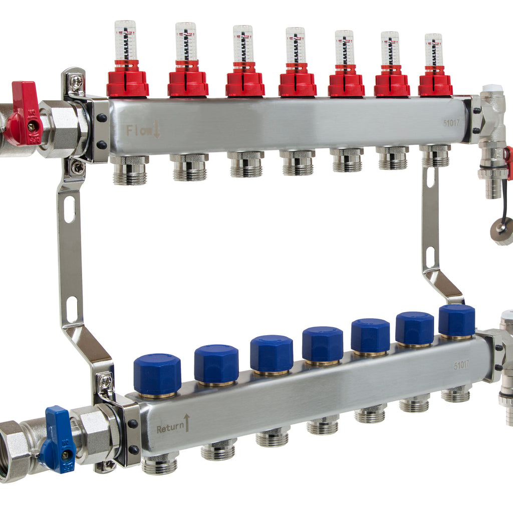MANA452007 | Reliance 1" UFH Manifold Kit 7 Port
