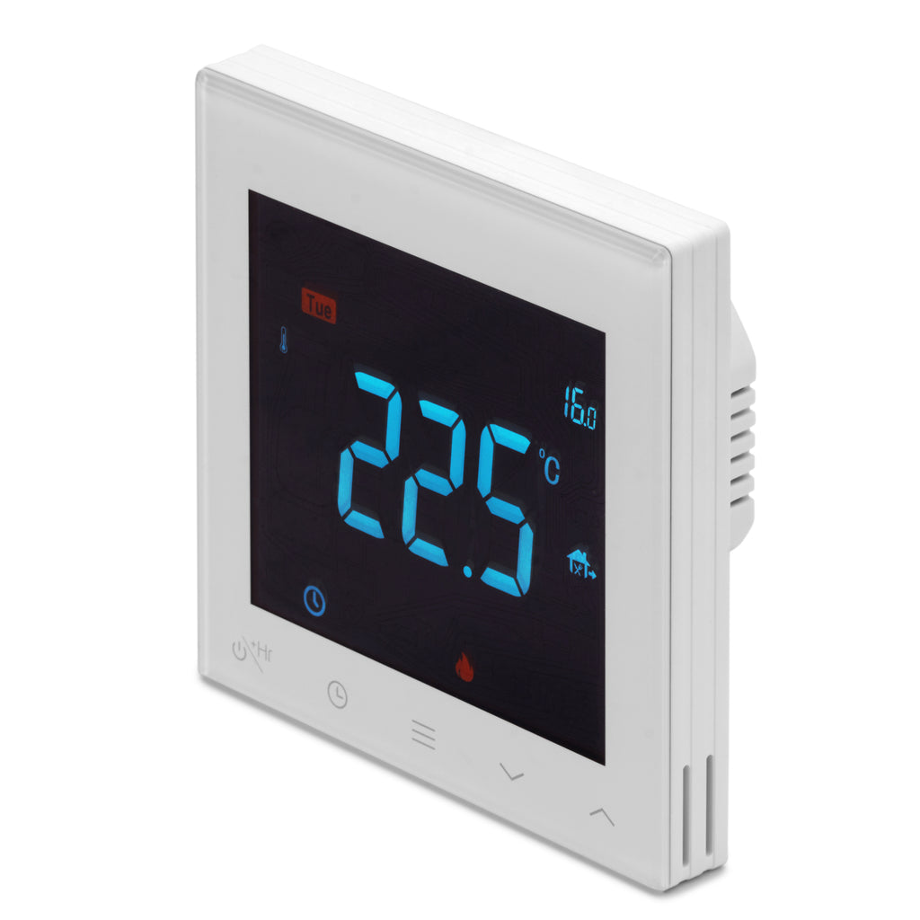 Rf Stat Programble STAT100015 | 240V Wired/RF Programmable Stat - White – Heat and Plumb Store