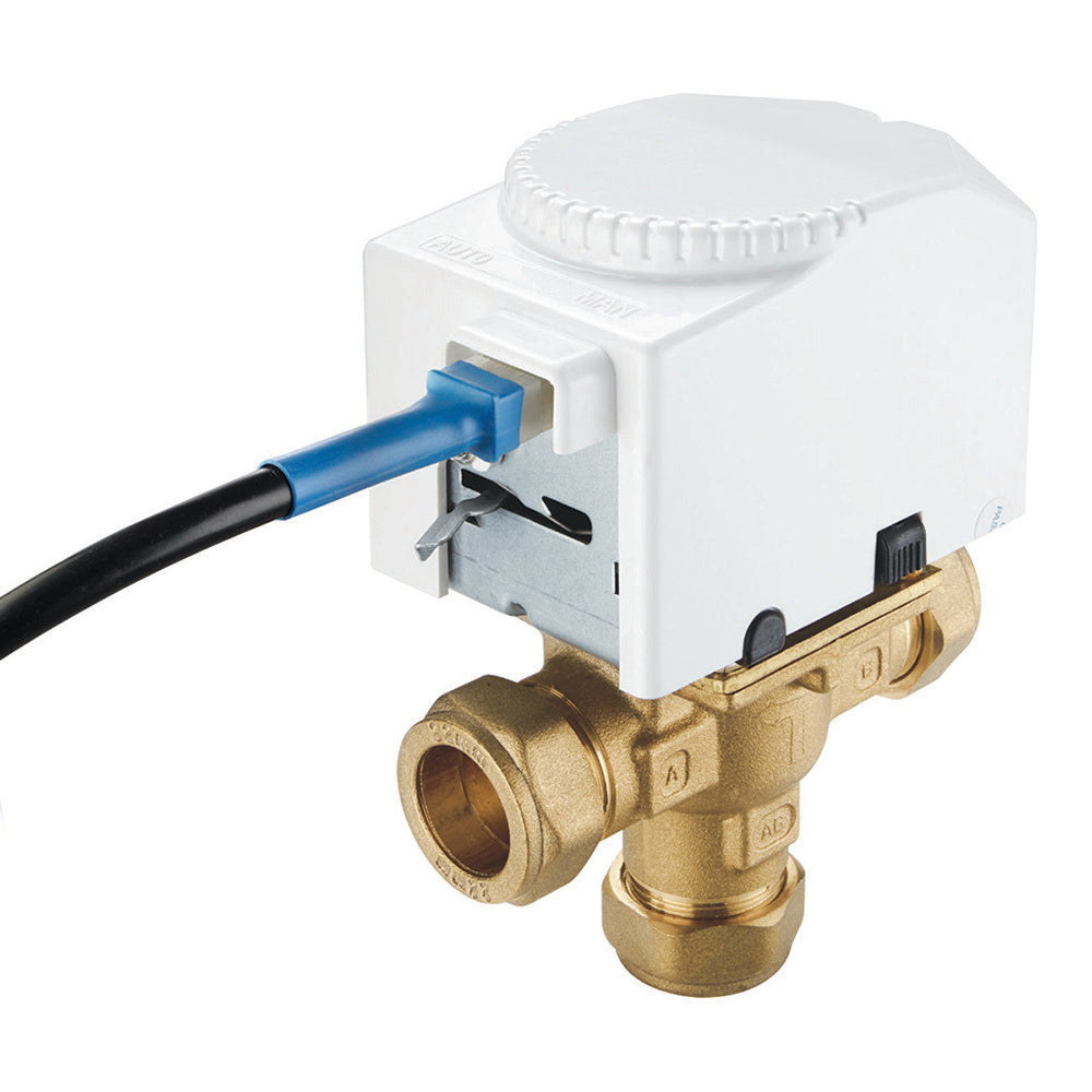 ZONE250210 | RWC 3 Port 22mm Zone Valve - Hard Wired